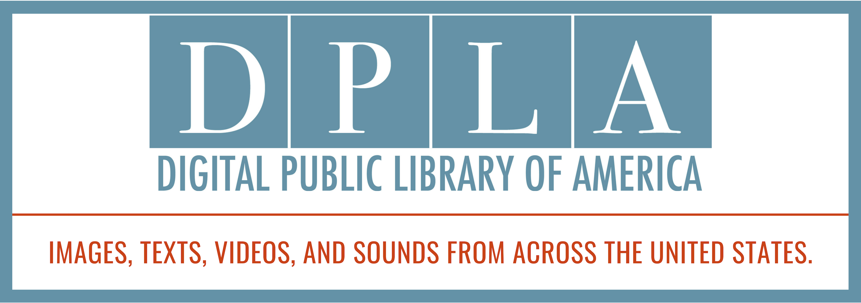 Digital Public Library of America logo and tagline